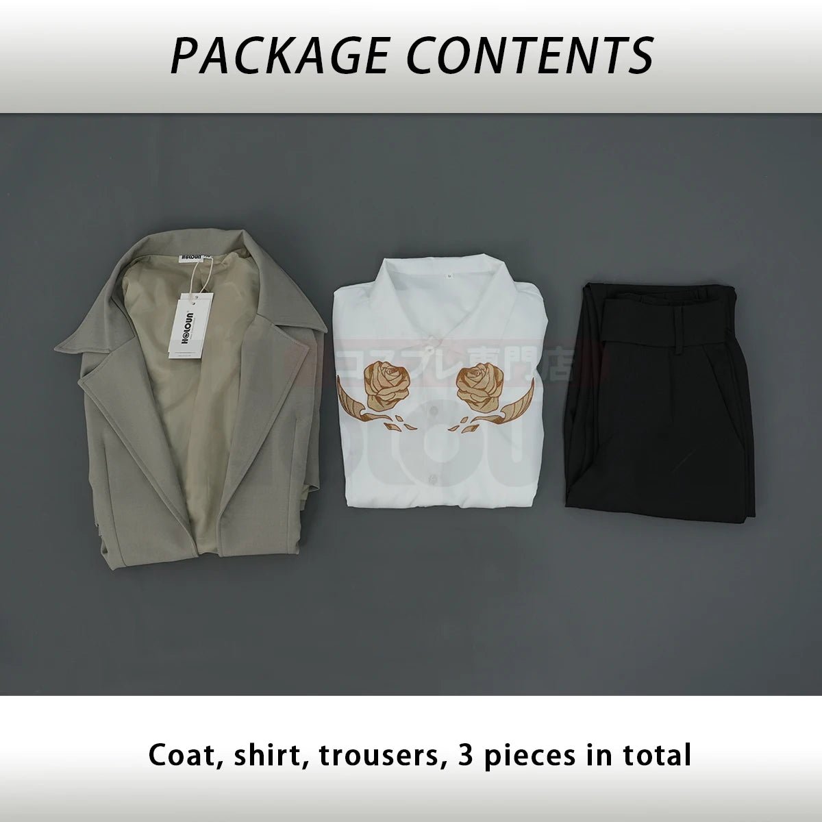 Fantasia Cosplay Dazai Osamu de Bungo Stray Dogs - Peruca, Casaco, Calça e Camisa para Halloween e Natal - Estrela Cosplay