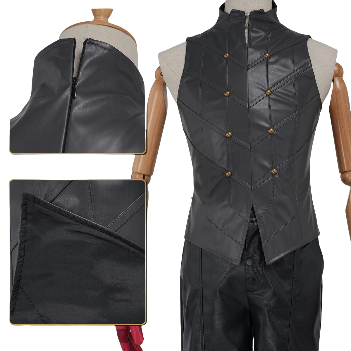 Traje de Cosplay Persona 5 Ren Amamiya (Joker) - Fantasia de Personagem de Jogo de Alta Qualidade - Estrela Cosplay