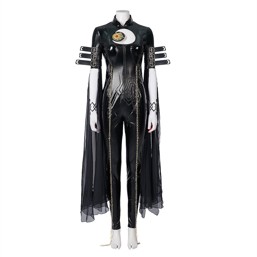 Traje de Cosplay Bayonetta Bodysuit para Mulheres Fantasia Halloween - Estrela Cosplay