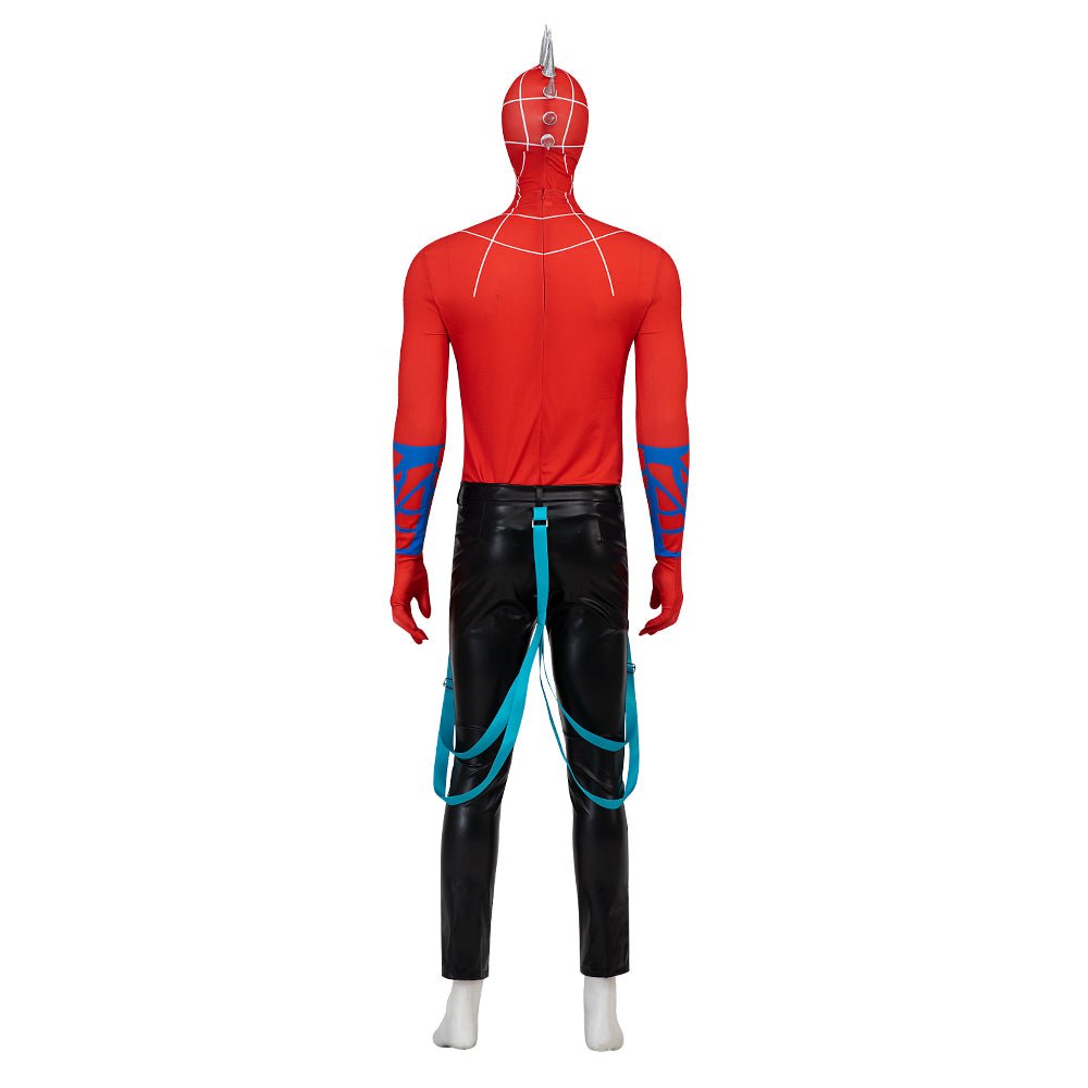 Fantasia de Cosplay Punk Spider-Man (Hobie) de Spider-Man: Através do Spider-Verso - Estrela Cosplay