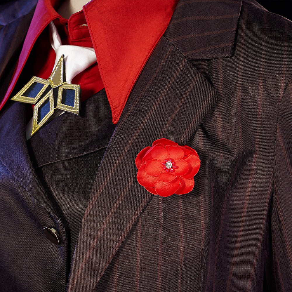 Genshin Impact - Fantasia de Hu Tao (Edição Colaboração OnePlus) Traje Cosplay - Estrela Cosplay