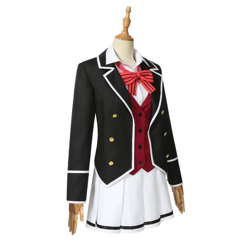Uniforme Feminino da Casa dos Cães Negros de Boarding School Juliet - Traje Cosplay Autêntico de Anime - Estrela Cosplay