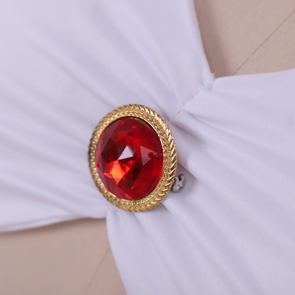 Conjunto de Biquíni Cosplay Ty Lee de Avatar: A Lenda de Aang – Top Branco e Mini Saia - Estrela Cosplay