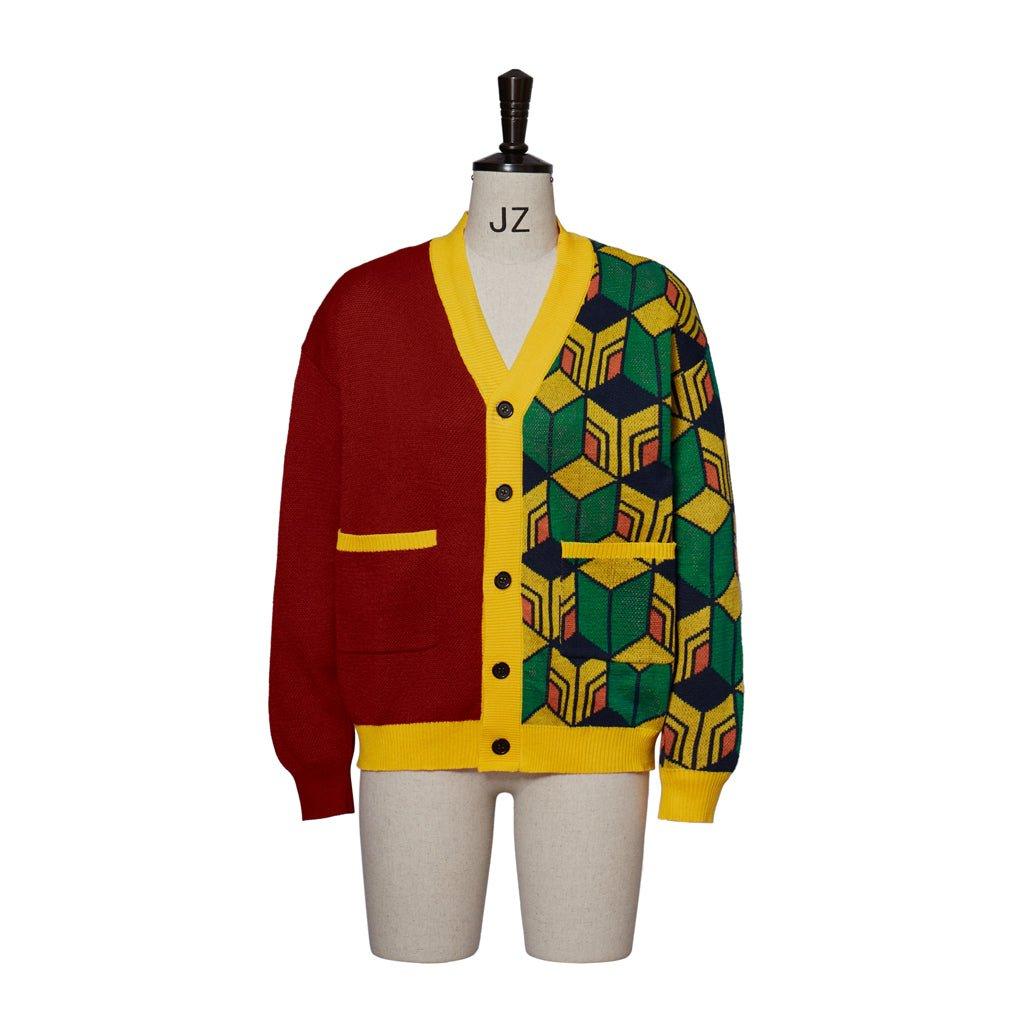 Casaco de Malha Tomioka Giyuu Cosplay | Cardigã de Giyuu para Adultos Demon Slayer - Estrela Cosplay