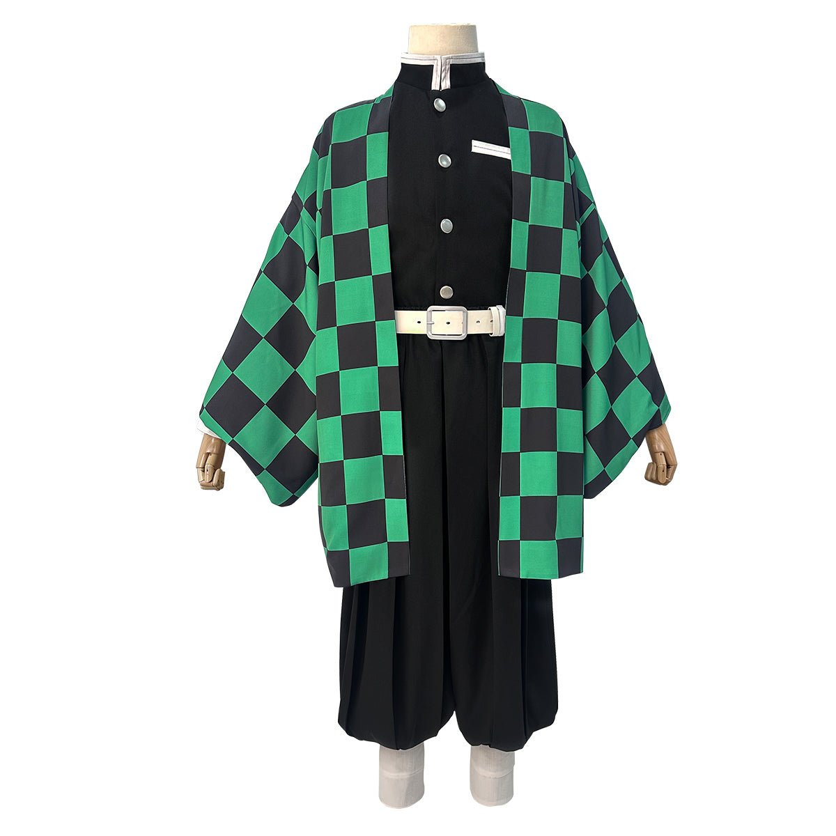 Traje de Cosplay Kamado Tanjiro - Demon Slayer Anime - Estrela Cosplay