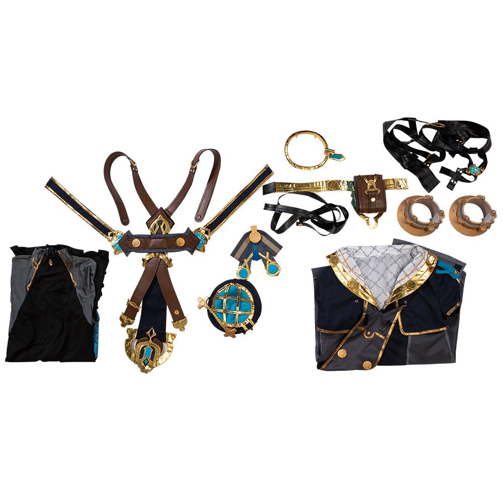 Fantasia de Cosplay Freminet de Genshin Impact para Homem - Estrela Cosplay
