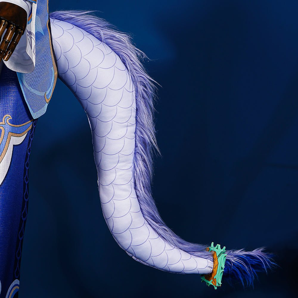 Fantasia Honkai Star Rail Bailu – Perfeita para Fãs Femininas do Jogo! - Estrela Cosplay