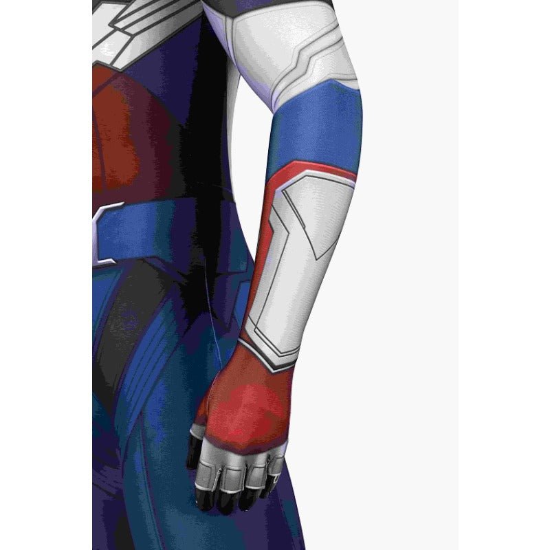 Traje de Cosplay Sam Wilson Impresso em 3D – The Falcon and the Winter Soldier – Fantasia Heroica para Fãs - Estrela Cosplay