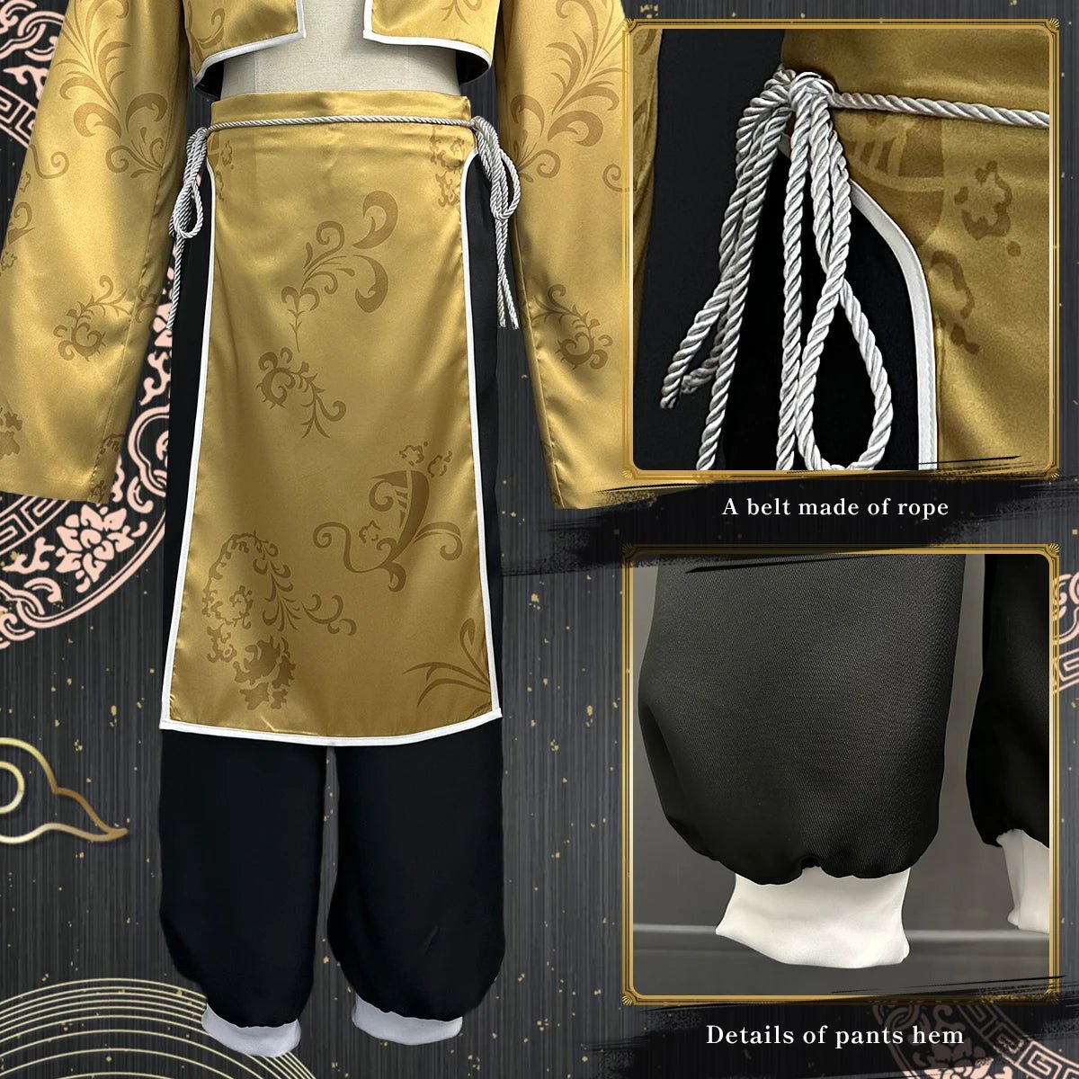 Traje de Cosplay Bachira de Blue Lock Anime Kung Fu Tang Suit com Peruca de Fibras Sintéticas Ajustável - Estrela Cosplay