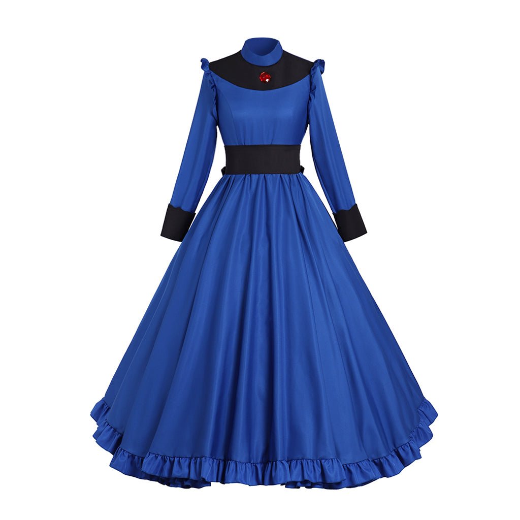 Fantasia de Yubaba Avó Azul Cosplay - Viagem de Chihiro Fantasia de Yubaba - Estrela Cosplay