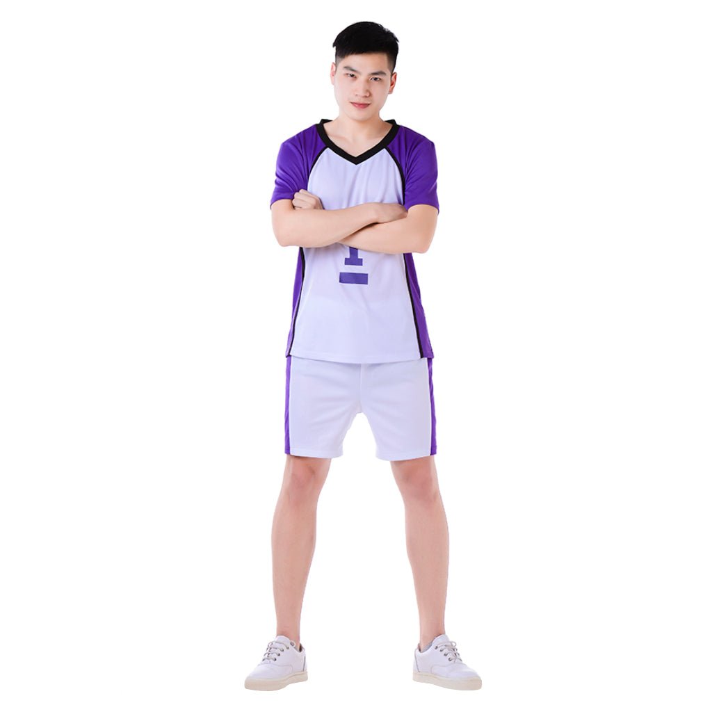 Fantasia de Cosplay Wakatoshi Ushijima da Academia Shiratorizawa de Haikyuu!! - Estrela Cosplay
