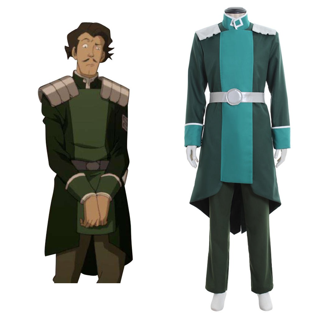 Fantasia de Cosplay Bolin de Avatar: A Lenda de Korra - Traje Inspirado no Reino da Terra - Estrela Cosplay