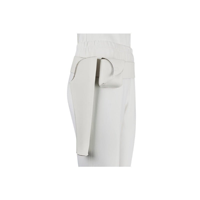 Traje de Cosplay Rainha Amidala Padmé - Roupa de Batalha Branca com Capa para Mulheres - Estrela Cosplay