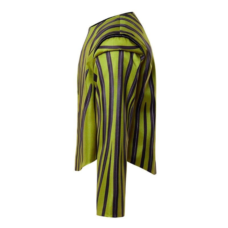 Fantasia Griff Tannen Casaco Verde para Homens Halloween Streetwear - Estrela Cosplay