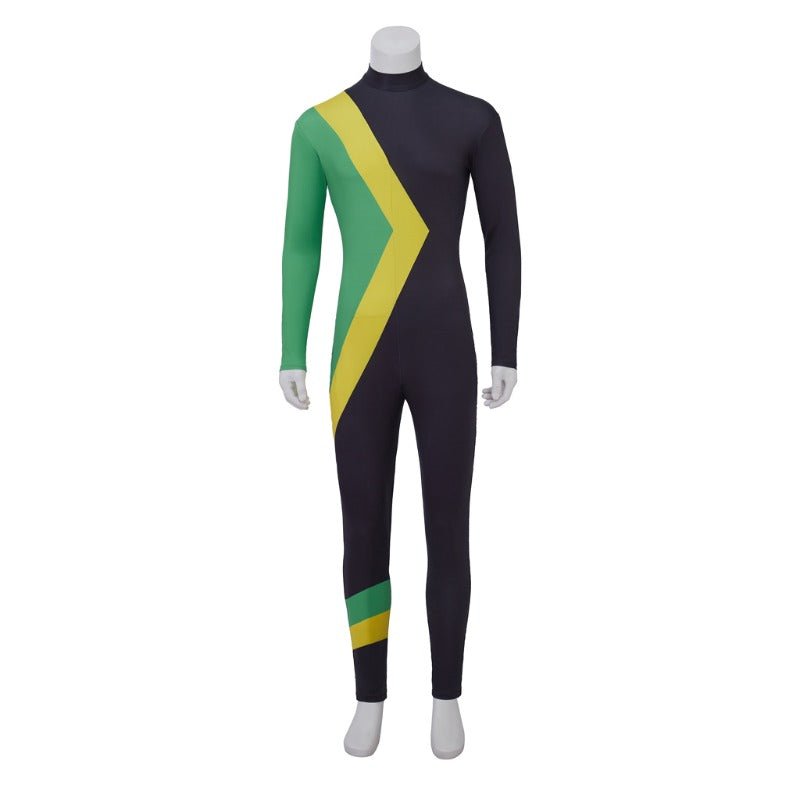 Fantasia Adulto da Equipe Jamaicana de Bobsled Cool Runnings para Deslizar no Gelo - Estrela Cosplay