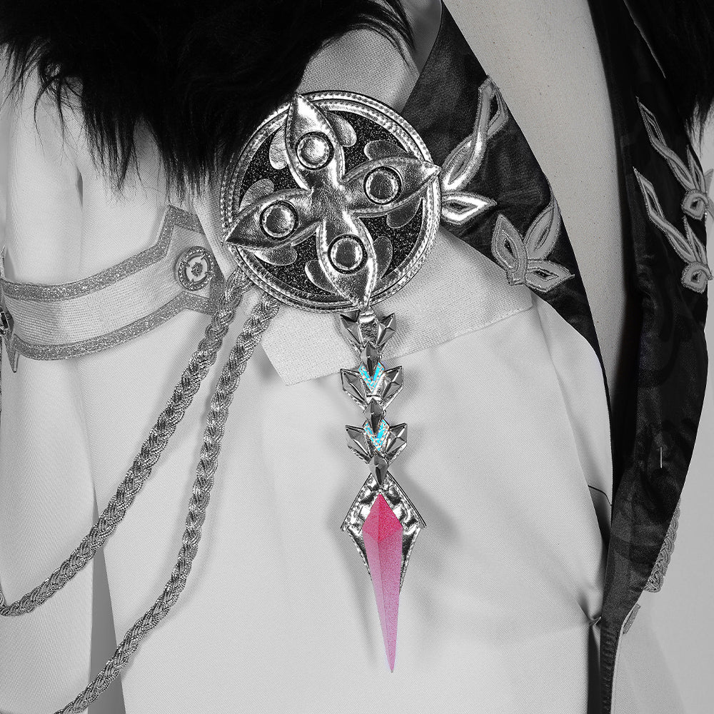 Fantasia Genshin Impact Capa Fatui Pierr Pantalone Tartaglia Traje Arlequim Doutor Sandrone Columbina Capa Regretor - Estrela Cosplay