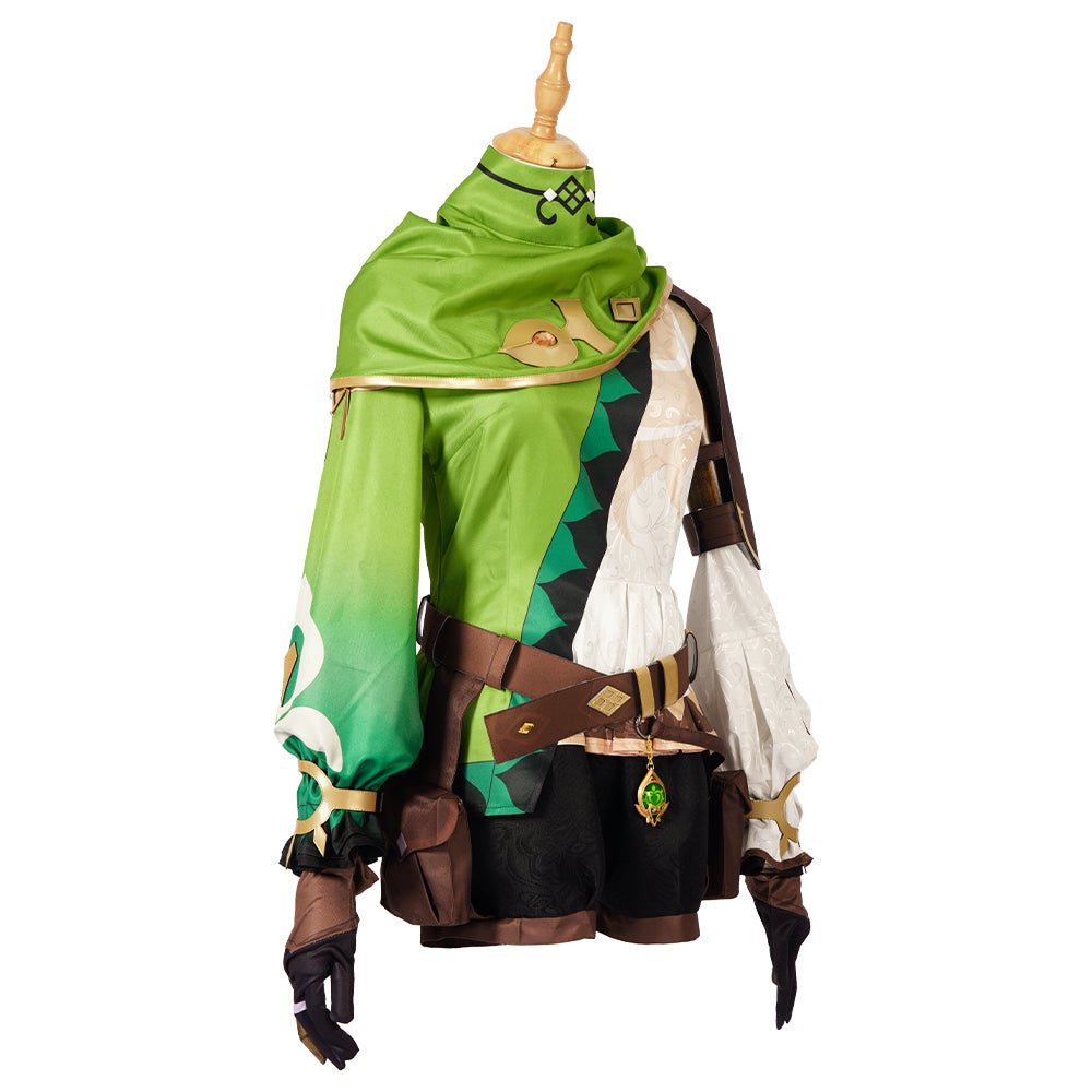 Fantasia Cosplay Rana Genshin Impact para Festa Halloween e Carnaval - Estrela Cosplay