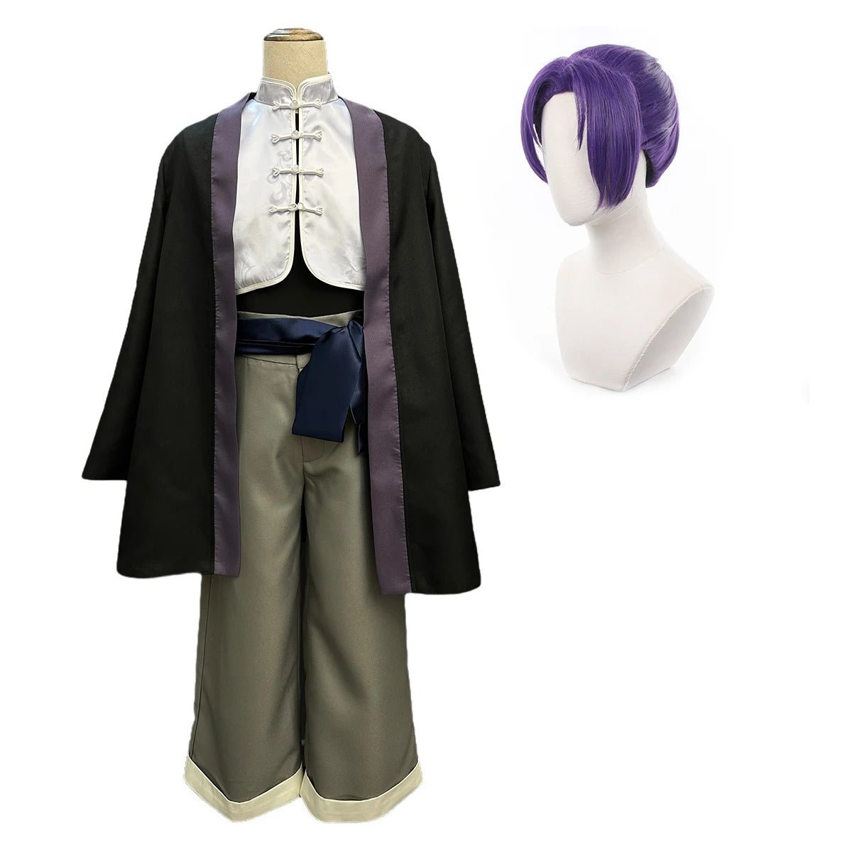 Blue Lock Anime Reo Mikage Cosplay Traje Chinês Kung Fu Tang Peruca Rosa Fibra Sintética Tamanho Ajustável Halloween - Estrela Cosplay