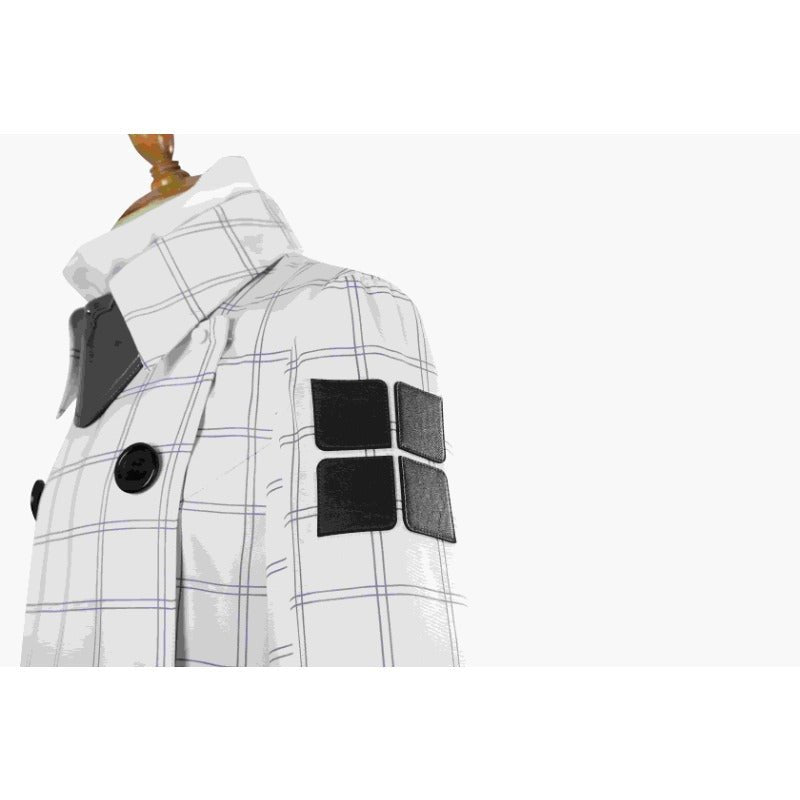 Fantasia de Sephiroth de FF7 Ever Crise - Casaco Branco de Alta Qualidade para Halloween e Festas - Estrela Cosplay