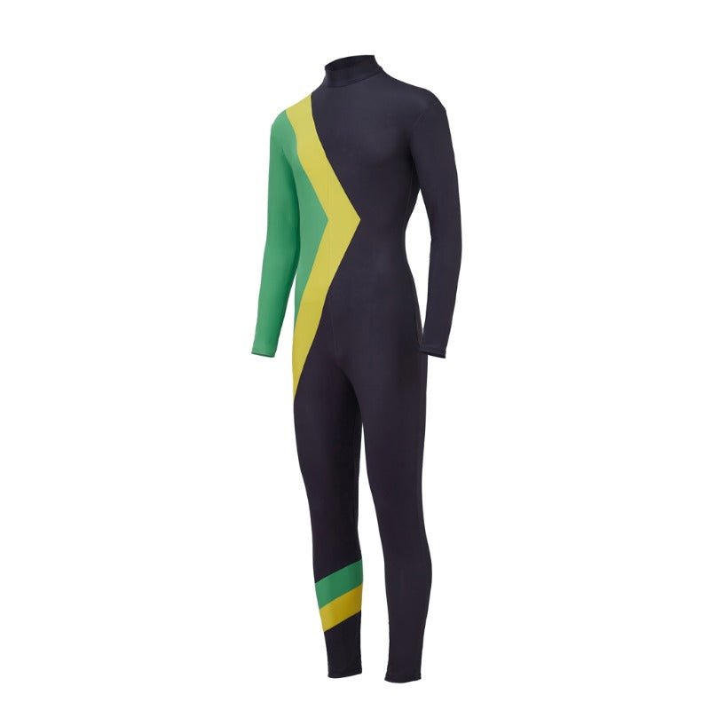 Fantasia Adulto da Equipe Jamaicana de Bobsled Cool Runnings para Deslizar no Gelo - Estrela Cosplay