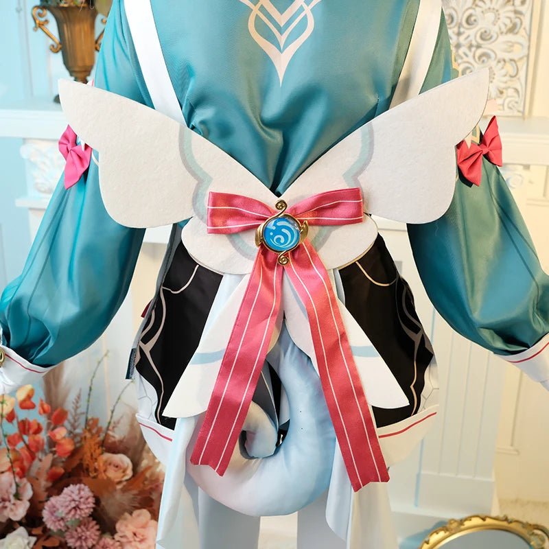 Fantasia de Cosplay Sigewinne Enfermeira Chefe de Fontaine - Genshin Impact - Estrela Cosplay