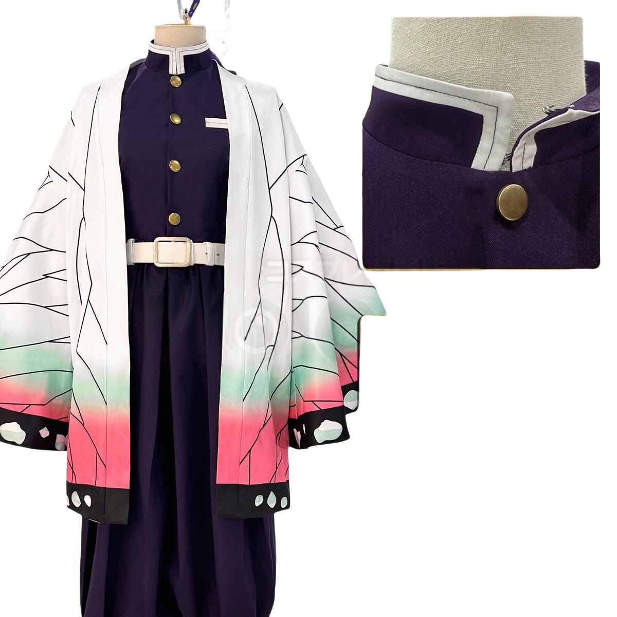 Fantasia Cosplay Demon Slayer Shinobu Kocho e Kanae Kocho - Qualidade Premium - Estrela Cosplay