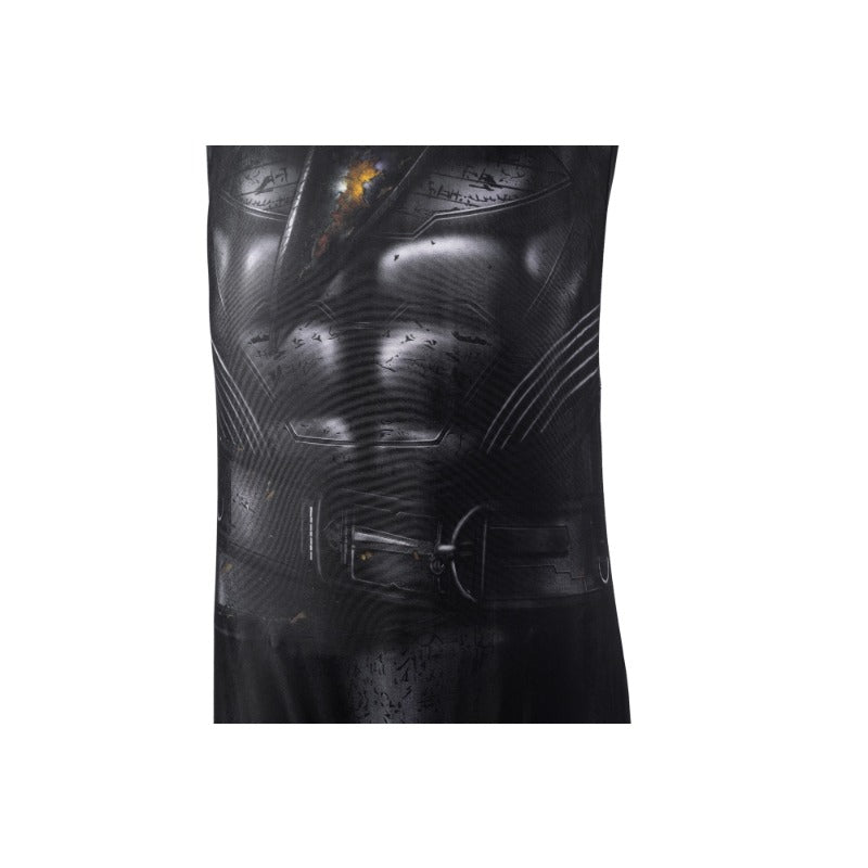 Fantasia de Teth Adam Preto Cosplay Macaquinho Zentai para Criança Halloween Traje Super-Herói - Estrela Cosplay