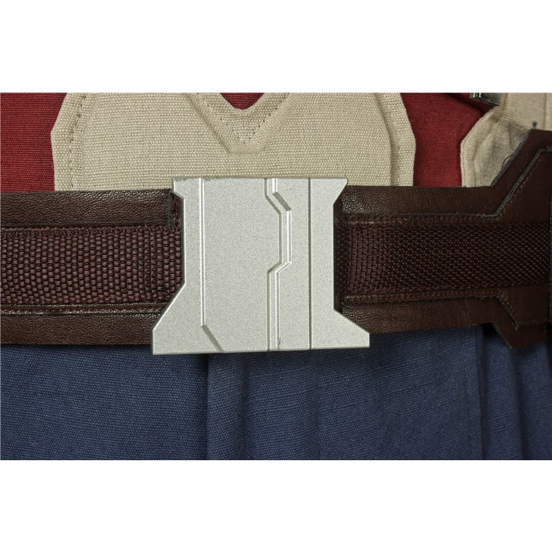 Fantasia de Cosplay Steven Rogers Capitão América - Uniforme de Herói para Halloween - Estrela Cosplay