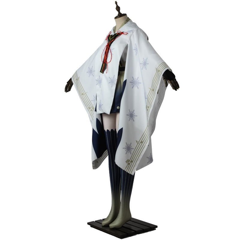 Fantasia Snow Miku 2018 Cosplay – Traje Premium de Anime para Fãs de Vocaloid - Estrela Cosplay