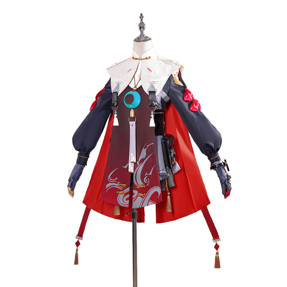 Traje de Cosplay Danjin Wuthering Waves - Fantasia Premium de Personagem de Jogo - Estrela Cosplay