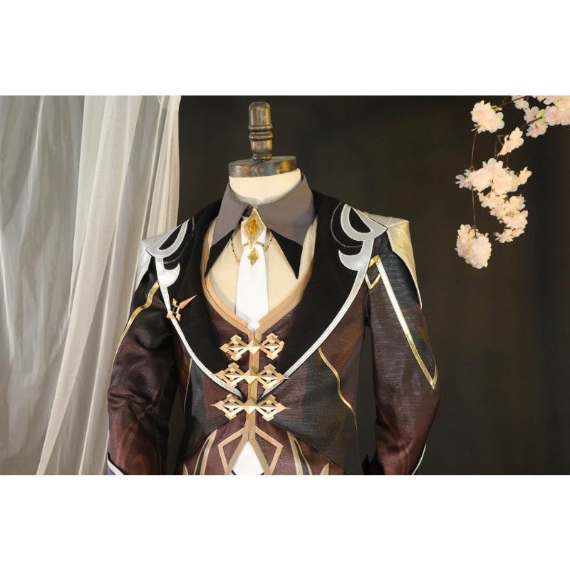 Fantasia de Zhongli de Genshin Impact - Conjunto Completo para Cosplay e Festas de Halloween - Estrela Cosplay