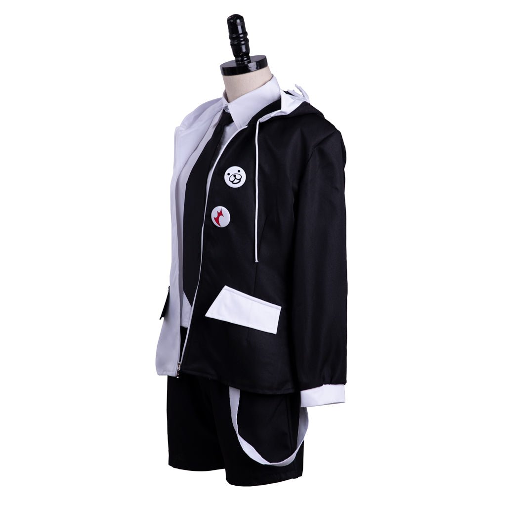 Fantasia Completa de Monokuma de Danganronpa - Roupa de Urso Preto e Branco - Estrela Cosplay