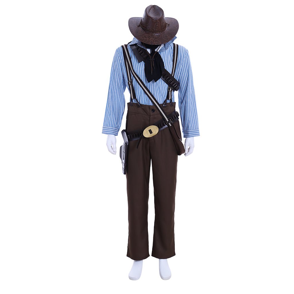 Fantasia de Arthur Morgan Red Dead Redemption 2 - Traje Completo de Pistoleiro - Estrela Cosplay