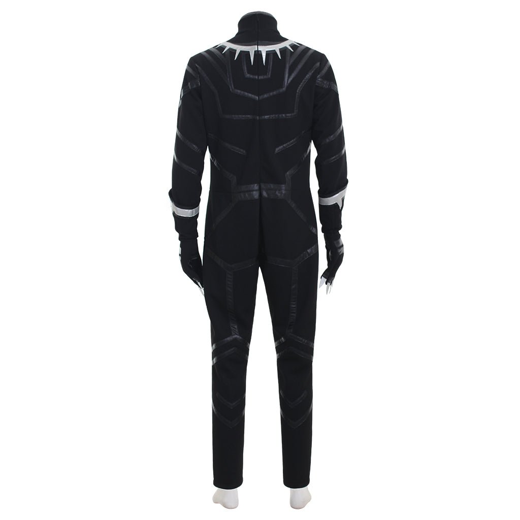 Fantasia de Pantera Negra Completa para Homens - Macacão, Botas, Luvas e Máscara - Estrela Cosplay