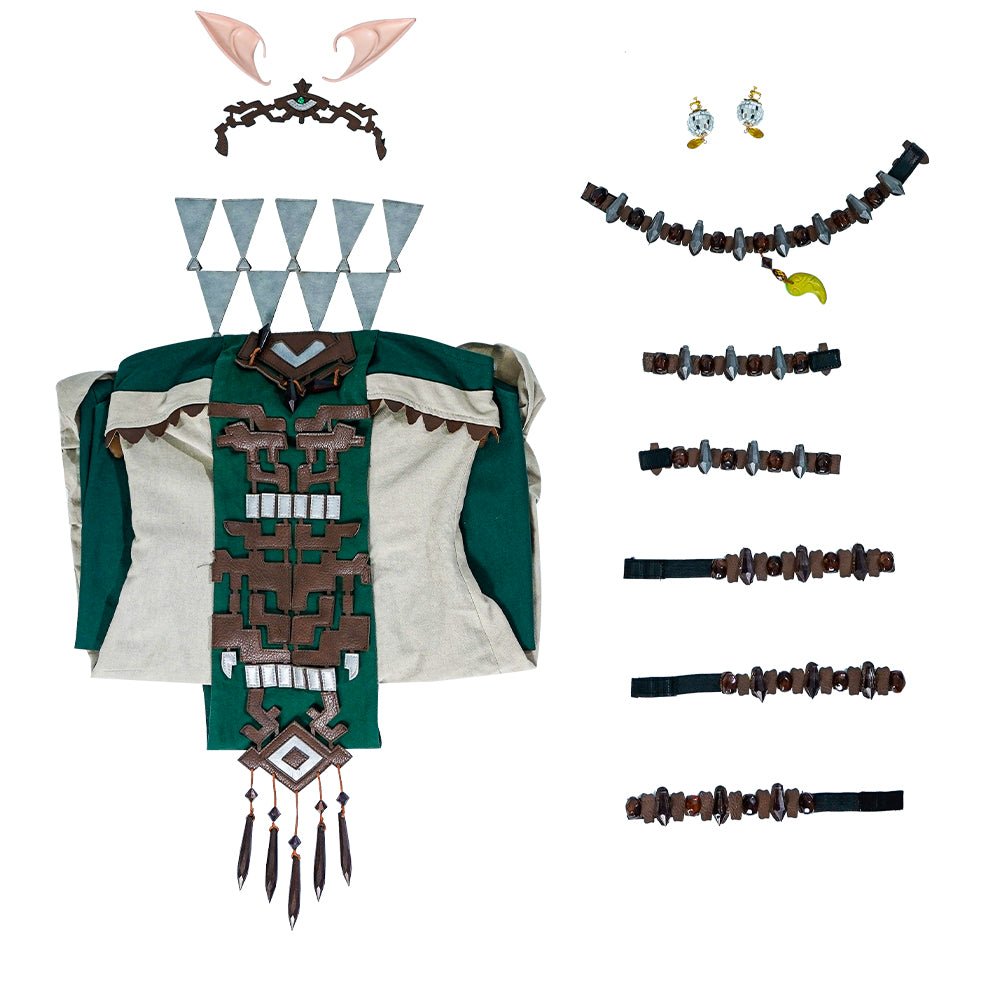 The Legend of Zelda: Lágrimas do Reino - Fantasia de Cosplay da Princesa Zelda Vestido Branco - Estrela Cosplay