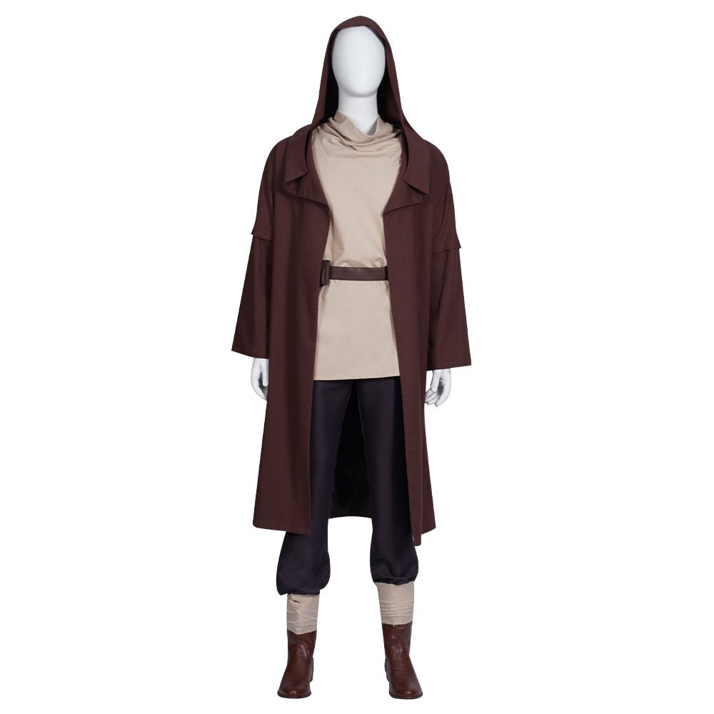 Traje de Cosplay Obi-Wan Kenobi 2022 - Casaco e Calça Conjunto Completo para Homens - Estrela Cosplay