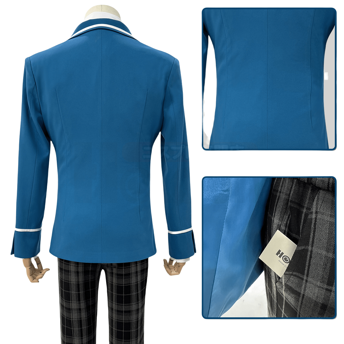 Fantasia de Cosplay Hokuto Hidaka & Tetsuro Kumo - Traje Anime Ensemble Stars - Estrela Cosplay