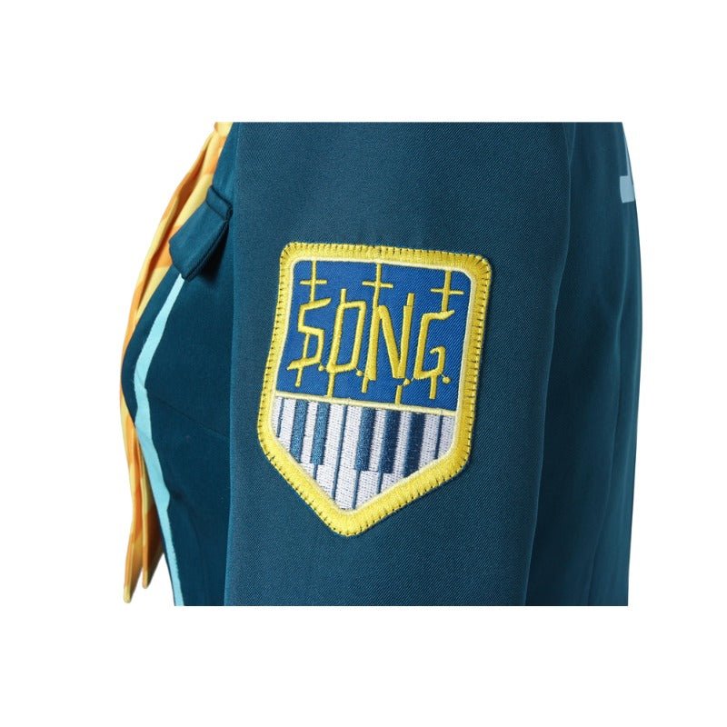 Traje de Cosplay Tachibana Hibiki de Senki Zesshou Symphogear - Roupa de Batalha Anime - Estrela Cosplay