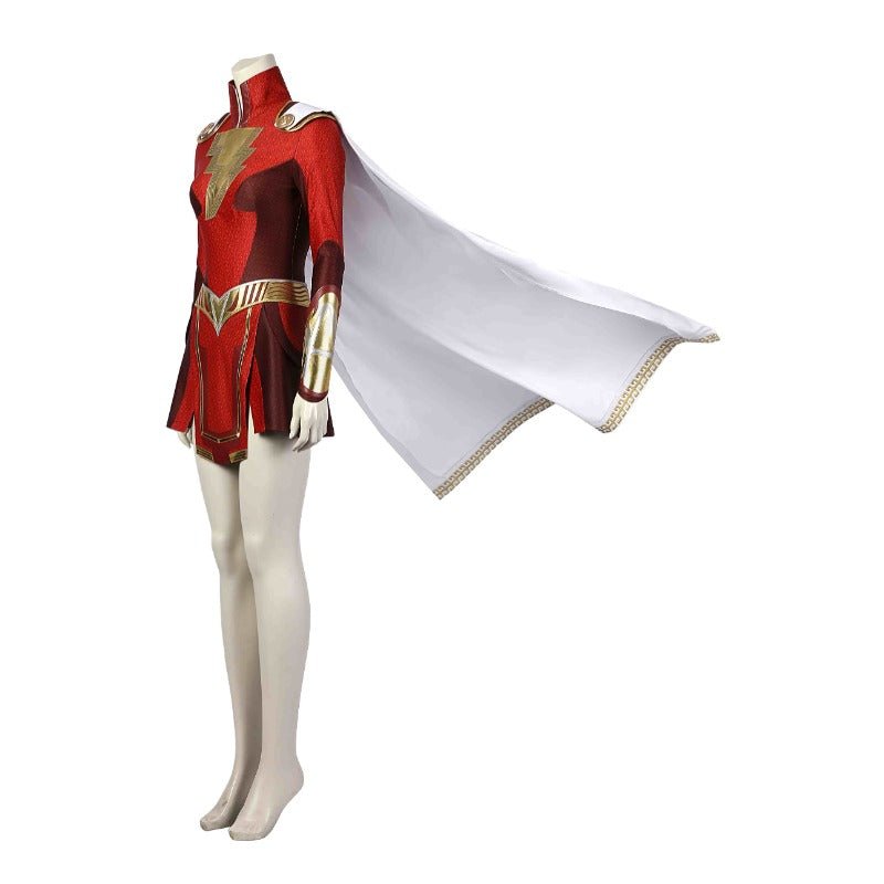 Traje de Cosplay Lady SZ Mary Marvel Fúria dos Deuses para Mulheres - Estrela Cosplay