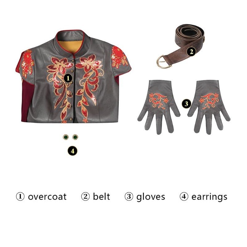 Fantasia Rhaenyra Targaryen para Adultos e Crianças - Traje de Fantasia para Halloween - Estrela Cosplay