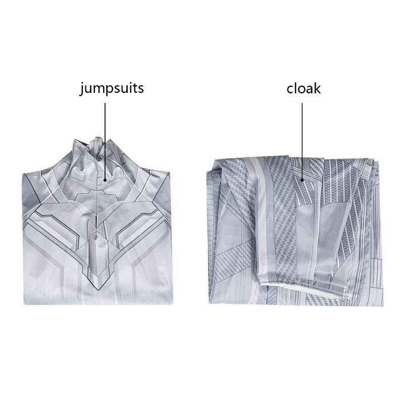 Fantasia de Cosplay Superman e Lois com Impressão Digital - Traje de Herói para Homens e Mulheres - Estrela Cosplay