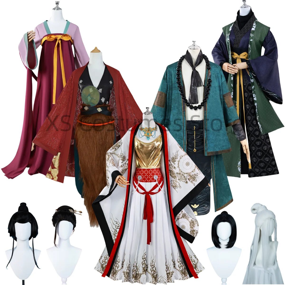 Fantasia Cosplay Anime Black Myth Wukong - Aranha Goblin Princesa Leque de Ferro - Estrela Cosplay