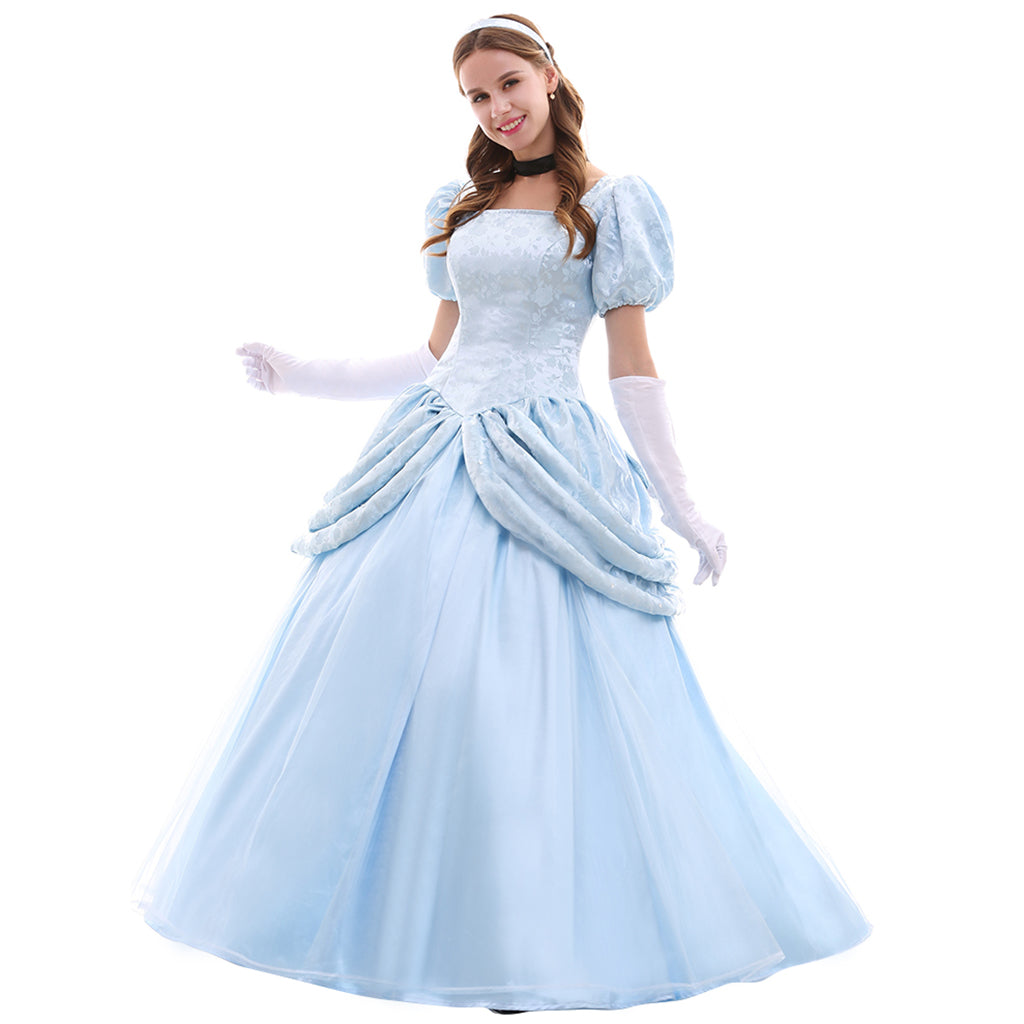 Série de Fantasias de Cosplay Disney Cinderela: Princesa, Príncipe, Madrasta e Empregada - Estrela Cosplay