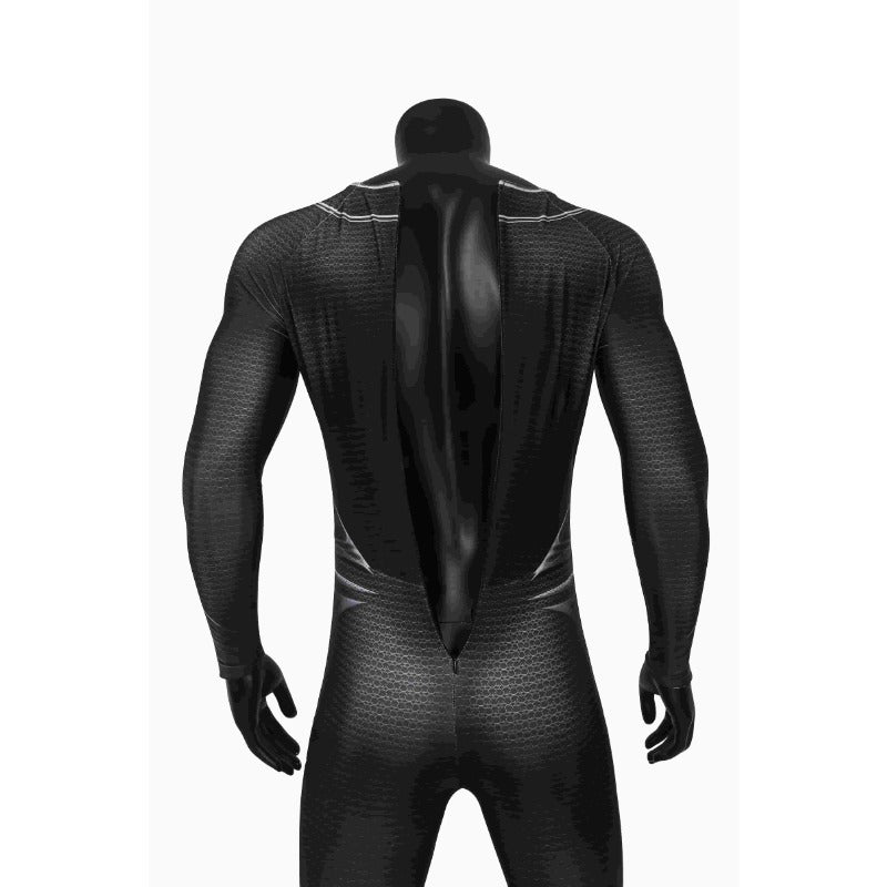 Liga da Justiça Homem de Aço Superman Clark Kent Preto Fantasia Cosplay para Crianças & Adultos - Estrela Cosplay