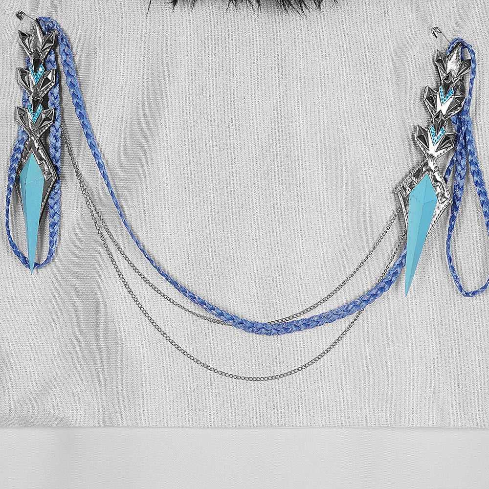 Fantasia Genshin Impact Capa Fatui Pierr Pantalone Tartaglia Traje Arlequim Doutor Sandrone Columbina Capa Regretor - Estrela Cosplay