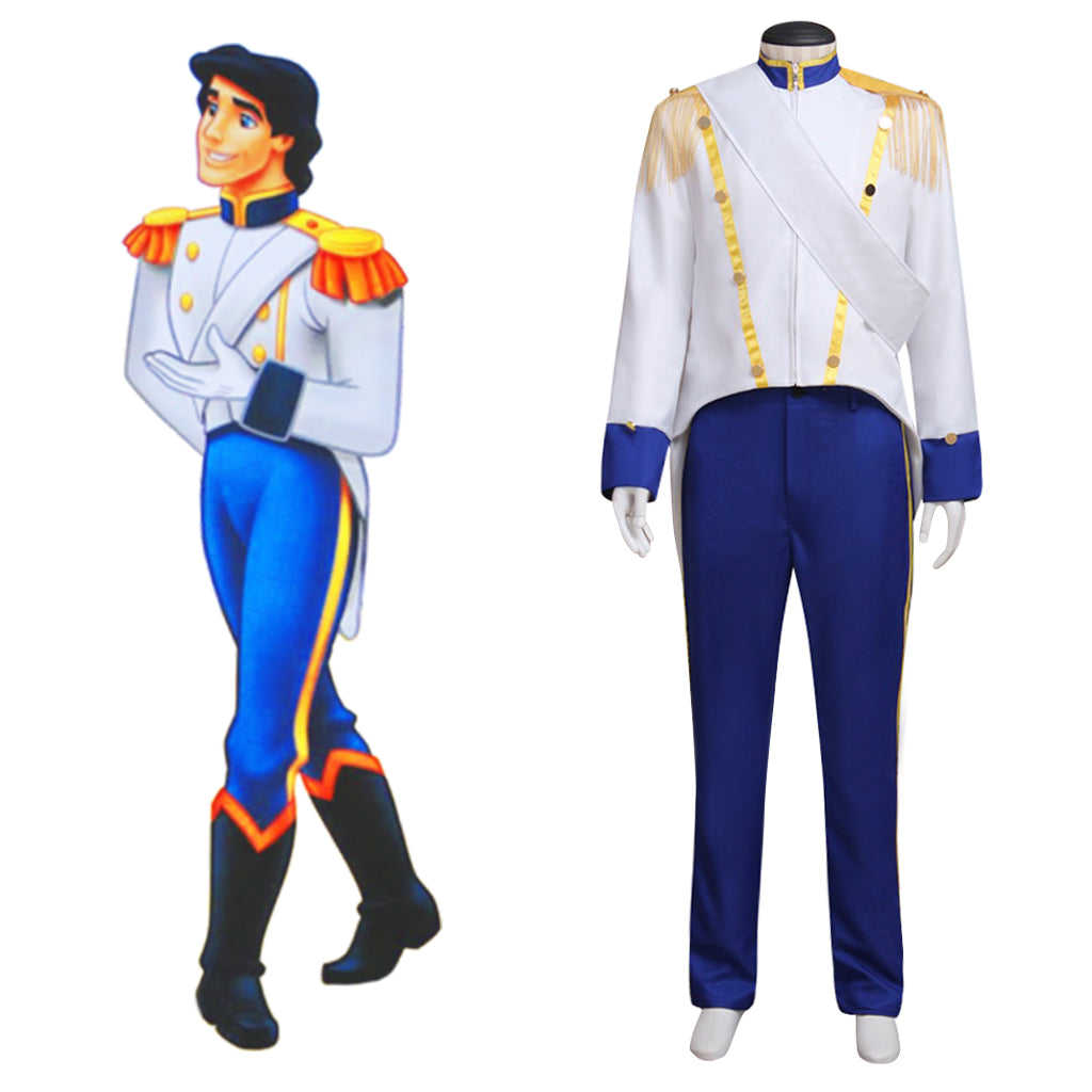 Série de Fantasias de Príncipe Disney | Aladdin, Príncipe Eric, Hans e Mais para Halloween e Eventos - Estrela Cosplay