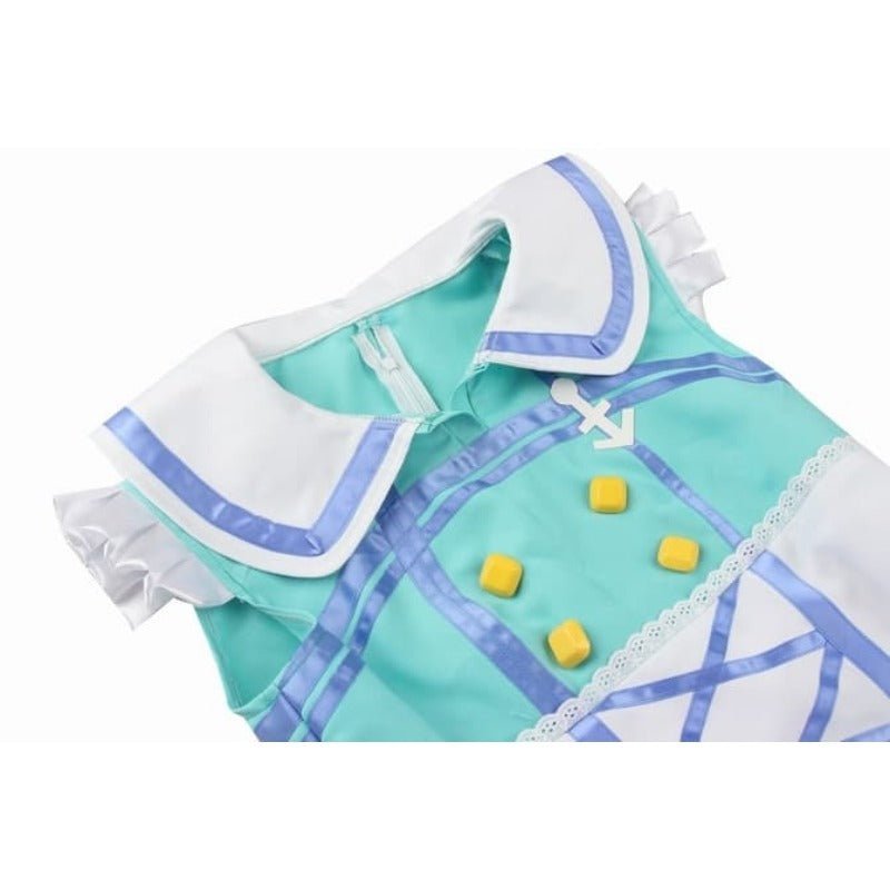 Fantasia de Cosplay Riko Sakurauchi Love Live Sunshine Personalizada para Halloween - Estrela Cosplay