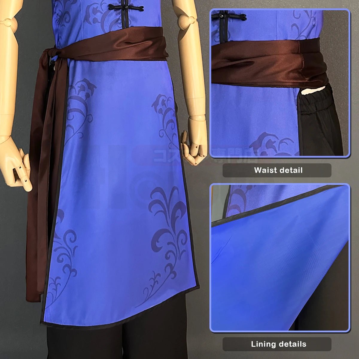 Traje de Cosplay Kaiser do Anime Blue Lock Traje Chinês Kung Fu Tang Peruca Rosa Rede Fibras Sintéticas Tamanho Ajustável Presente Festa - Estrela Cosplay