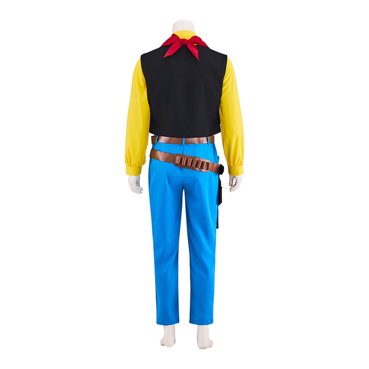 Fantasia de Cowboy Lucky Luke – Traje Oficial para Fãs e Colecionadores - Estrela Cosplay