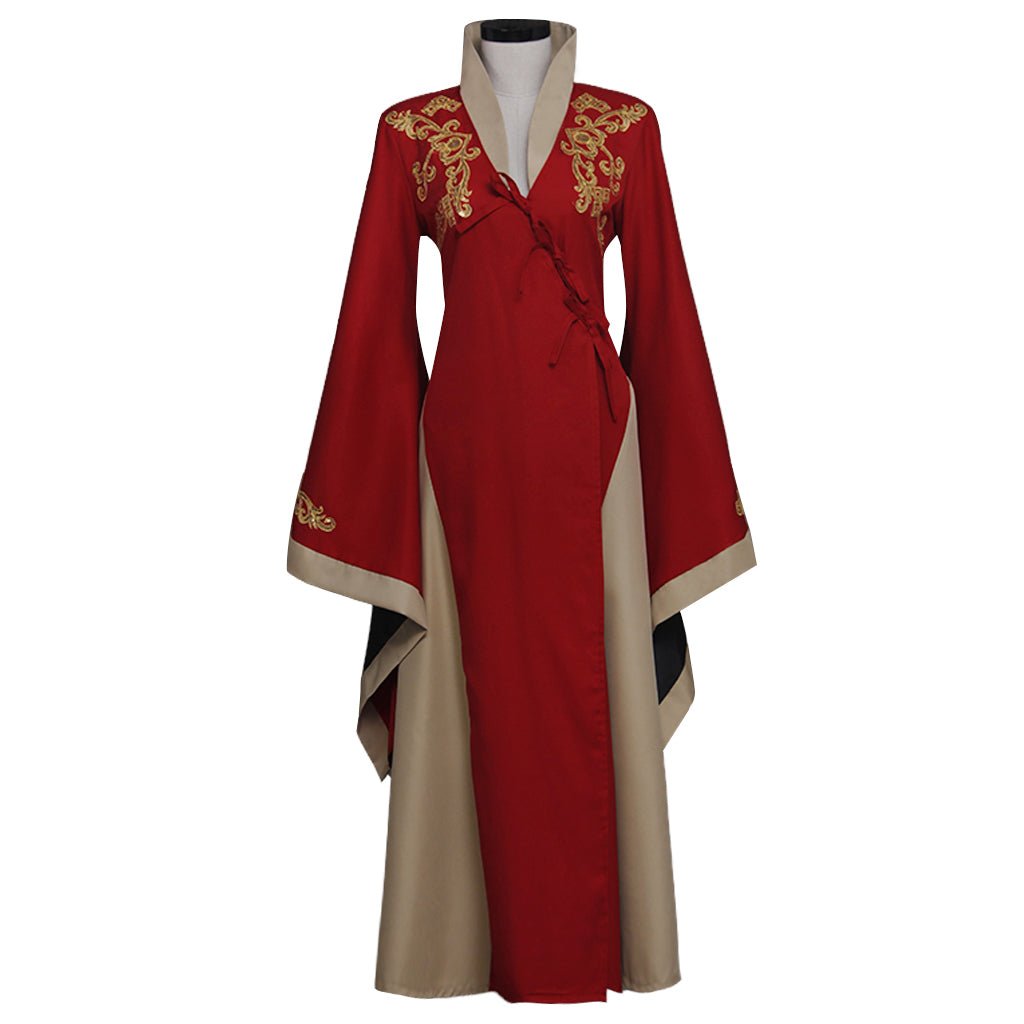 Vestido Cosplay Rainha Cersei Lannister Game of Thrones Vermelho para Mulheres - Estrela Cosplay
